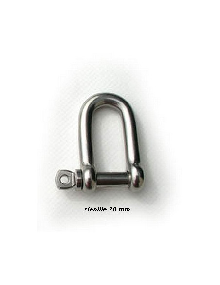 Lot De 5 Manilles Droites 4mm Inox A4 316 - Manilles Libres Hautes Performances Pour Usage Marin Et Extérieur